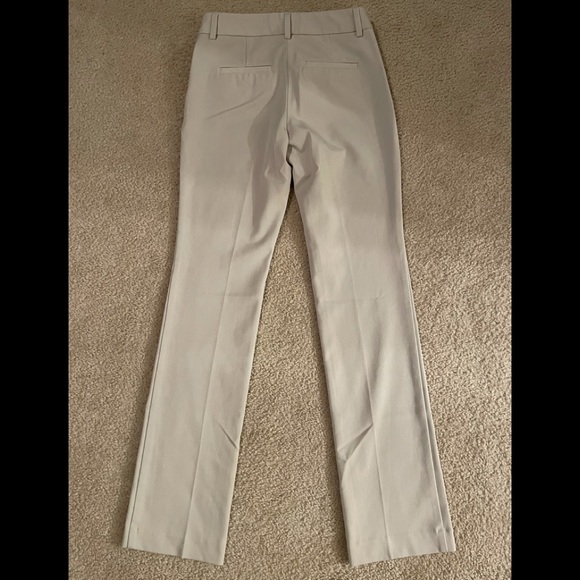 Express Light Gray Editor Pants Sz 00R - Picture 2 of 2